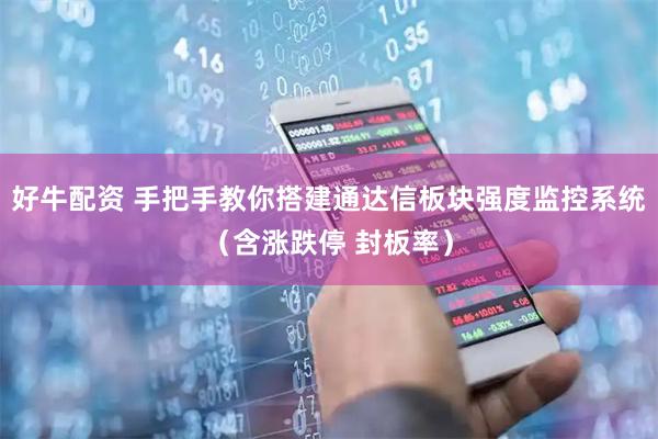 好牛配资 手把手教你搭建通达信板块强度监控系统（含涨跌停 封板率）